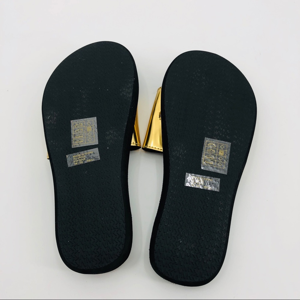 NWOT Michael Kors Flip Flop Slip On Sandals - Picture 7 of 7